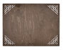 Hermia Corpat - Wenge Juego de Salvamanteles de Madera (6 Piezas)